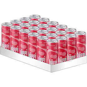 Happi Prebiotisk Läsk Hallon Can 0.33l 24-pack