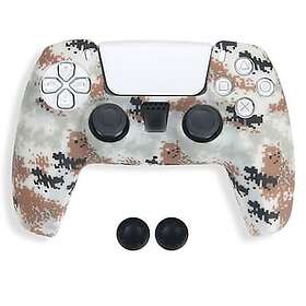 Sony PlayStation DATA FROG Silikonskydd för PS5 med 2 Rocker Caps