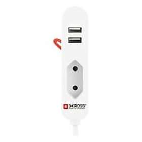 Skross 1500600 USB-matka-adapteri 2 USB-A-portilla