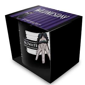 Wednesday Fernando Fingertips Black Pod Mug