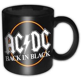 AC/DC Back in Black Circle Mugg