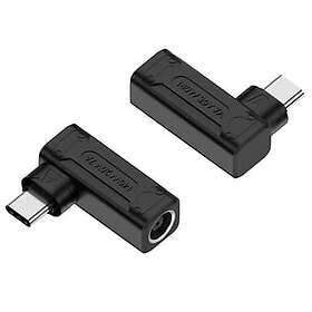 MTK DC 7,9x0,9 hona till USB-C hane 140W Omvandlare Adapter