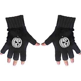 Helloween Pumpkin Fingerless Handskar (Unisex)