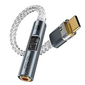 INF 366137 BA23 USB-C till 3,5 mm ljudadapter med inbyggd DAC