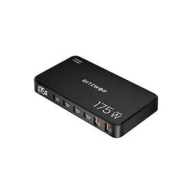BlitzWolf BW-S30 6-in-1 Latausasema 4xUSB-C + 2xUSB-A 175W