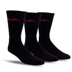 Fender Classic Logo Crew Socks 3-Pack