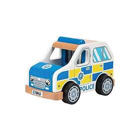 Tidlo Wooden Police Car T0508