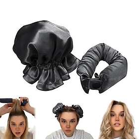 MTK Overnight Hair Curler Bun Maker Hair Curling Tool med hårskydd