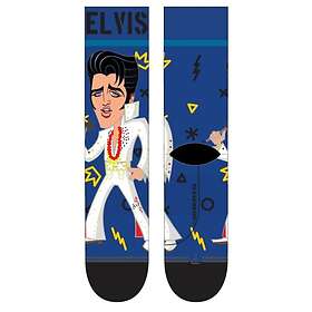 Elvis Presley Cartoon Crew Socks