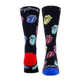 Rolling Stones Multicolour Tongues Crew Socks