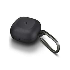Spigen Geo Fit Fodral med Metallkarbinhake för Samsung Galaxy Buds FE/Buds 2/Buds Pro 2/Buds Pro/Buds Live