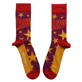 David Bowie Stars Infill Ankelsockor (Lila) (Unisex)