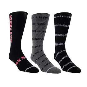 Iron Maiden Assorterade Strumpor 3-Pack