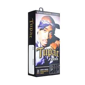 Tupac Assorted Crew Socks 3-Pack