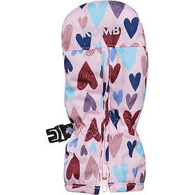 Kombi Bedårende Doodle Hearts Votter (Jr)