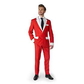 OppoSuits Faux Fur Santa Kostym