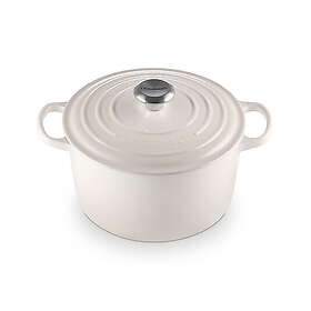 Le Creuset Rund Støpejernsgryte med Lokk 5l