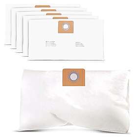 Omixberg Fleece Dammsugarpåsar Optimerad för 30 liter Einhell Våt- och Torrdammsugare (5-pack)