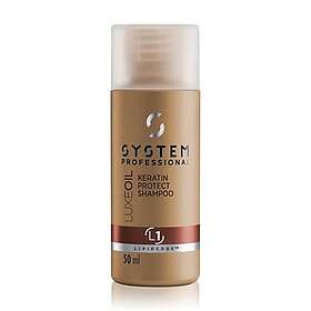 System Professional LipidCode LuxeOil (L1) Keratin Protect Schampo 50ml