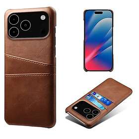 Skalo PU-läder Plånboksfodral med Korthållare för iPhone 17 Pro Max