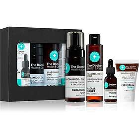 The Doctor Niacinamide + Zinc Set för Kvinnor (Ansiktskräm 40ml, Rengöringsskum 150ml, Ansiktstoner 150ml, Ansiktsserum 30ml)
