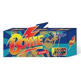 David Bowie Crew Socks 5-Pack