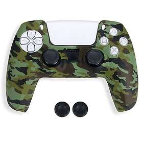 Sony PlayStation DATA FROG Silikone Cover med 2 Rocker Caps PS5