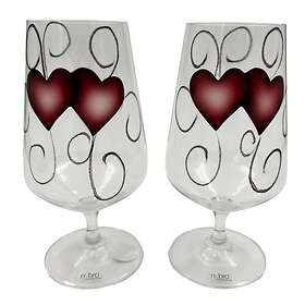 Nybro Crystal Ink Ölglas 54cl 2-pack