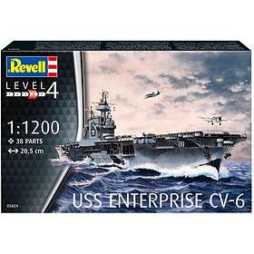 Revell 1/1200 Startpaket USS Enterprise CV-6