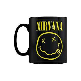 Smiley Black Pod Mug 30cl