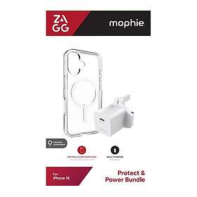 Zagg Crystal Palace Snap Clear Case for iPhone 16