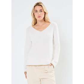 Pieces Pcellen Ls V-aukkoinen neulejakku (Naisten)