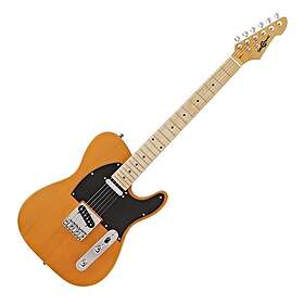 Gear4music Knoxville Electric Guitar Butterscotch