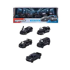 Majorette Black Edition pack de 5 8502005000