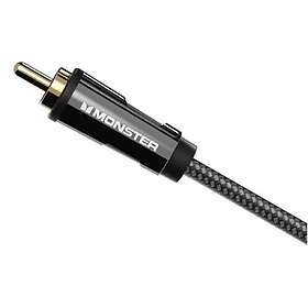 Monster Cable Câble de connexion audio et subwoofer RCA mâle vers RCA mâle 5 m