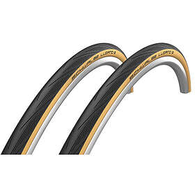 Schwalbe Lugano II Stålkant Landeveissykkeldekk 700x25C 2-pack