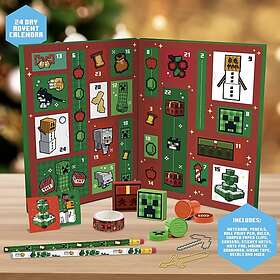 Paladone Minecraft Stationery Adventskalender med pappersartiklar
