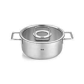 Fissler Pure Collection Kastrull 24cm 3.9L (med glaslock)
