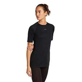 Icebreaker Merino Blend 125 ZoneKnit SS Crewe Thermal Top (Dame)