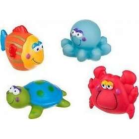 Akuku ALA0362 Lelut kylpyyn 4-pakkaus