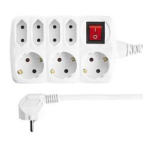 Clas Ohlson 3+4-veis Grenuttak med bryter