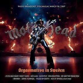 Motörhead Orgasmatron in Sweden CD