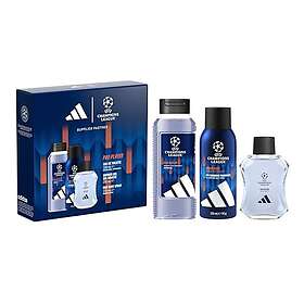 Adidas UEFA Champions League Pro Player Gift Set for Men (Antiperspirant 150 ml,