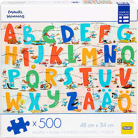 Peliko Mauri Kunnas Alfabet 500 Bitar