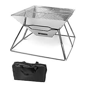 QWORK Vikbar Camping Eldskål Eldkorg