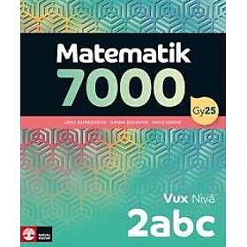Matematik 7000 nivå 2abc Vux