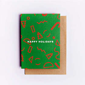 Christmas Mini Memphis card (häftad, eng)