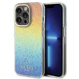 Guess IML Faceted Mirror Disco Iridescent Fodral för iPhone 14 Pro Max