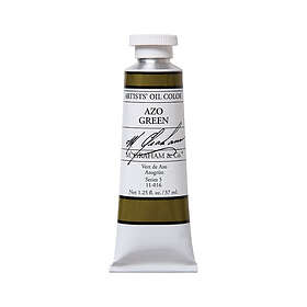 M. Graham & Co Artists' Oil Paint Azo Green 37ml
