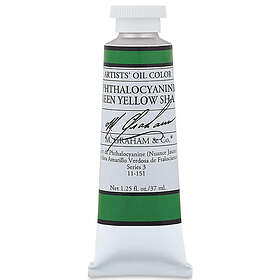 M. Graham & Co Artists' Oil Paint Phthalocyanine Green Yellow Shade 37ml